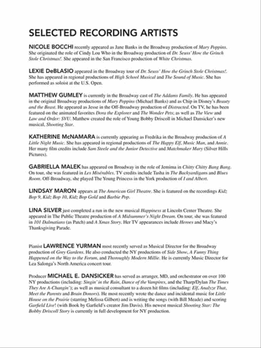 Rodgers & Hammerstein Solos for Kids Voice scores gallery preview page 4
