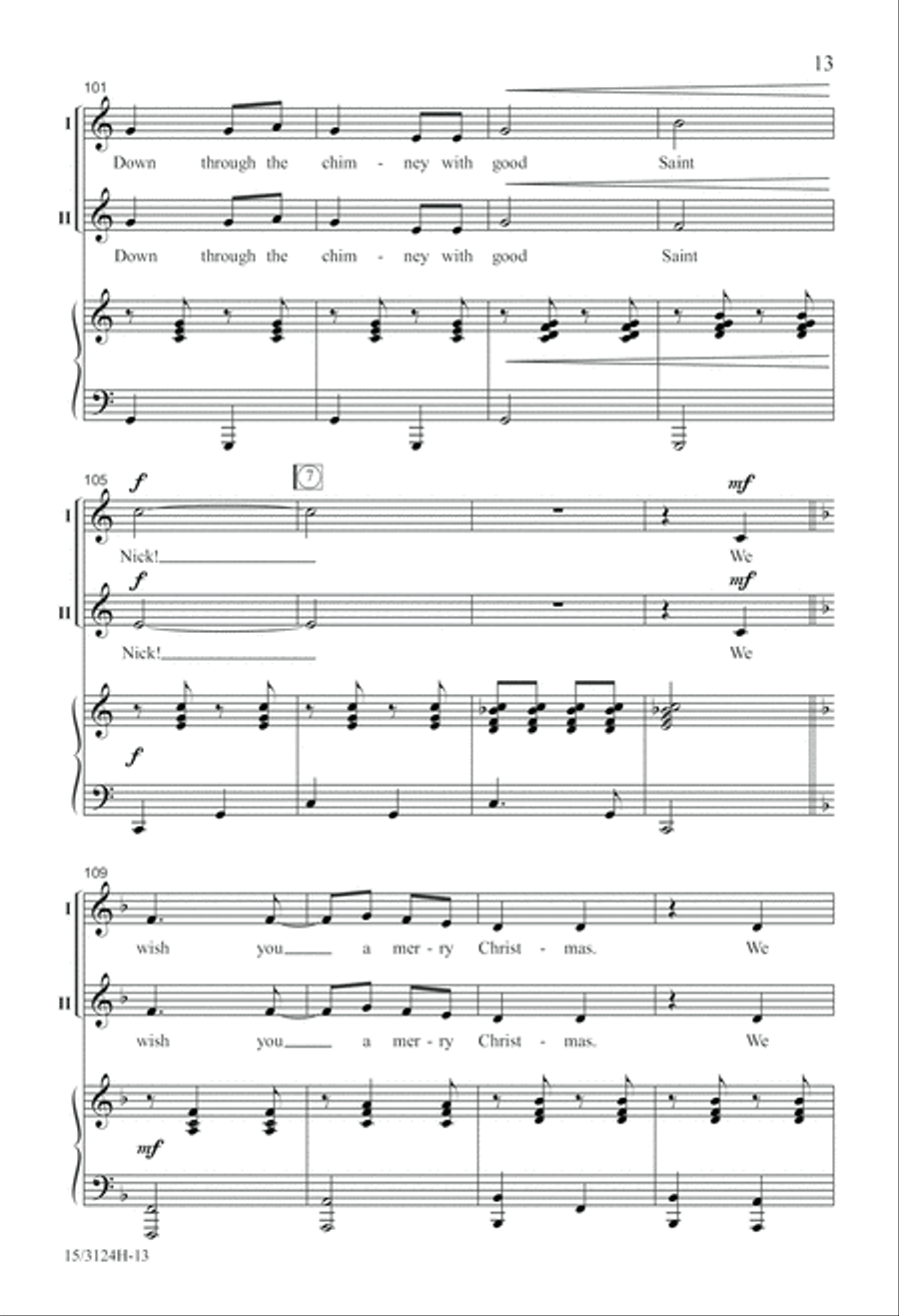 A Jolly, Jingling Carol Medley 2-Part scores gallery preview page 13