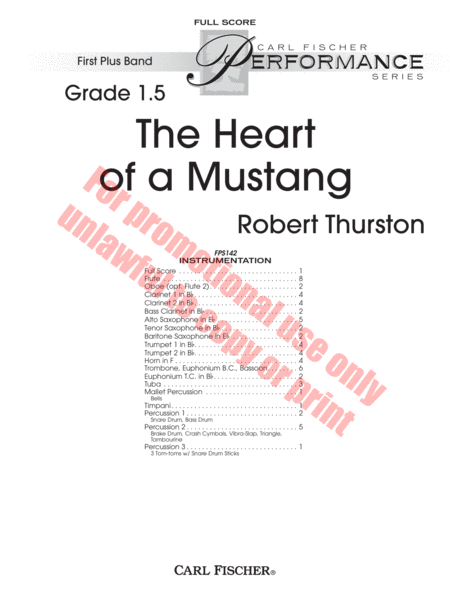 The Heart of a Mustang image number null