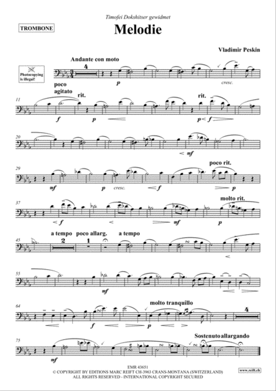 Melodie Piano Accompaniment scores gallery preview page 2