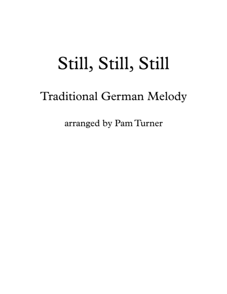 Still, Still, Still (Intermediate Piano Solo) image number null