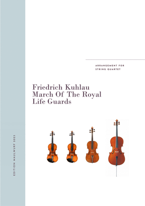Book cover for March Of The Royal Life Guards