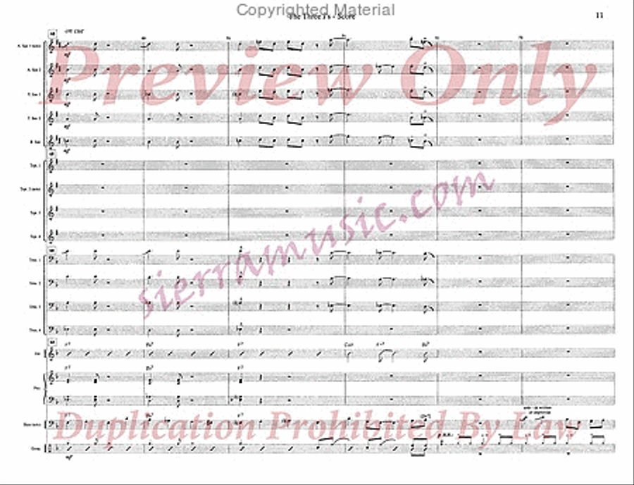 The Three J's Jazz Ensemble scores gallery preview page 12