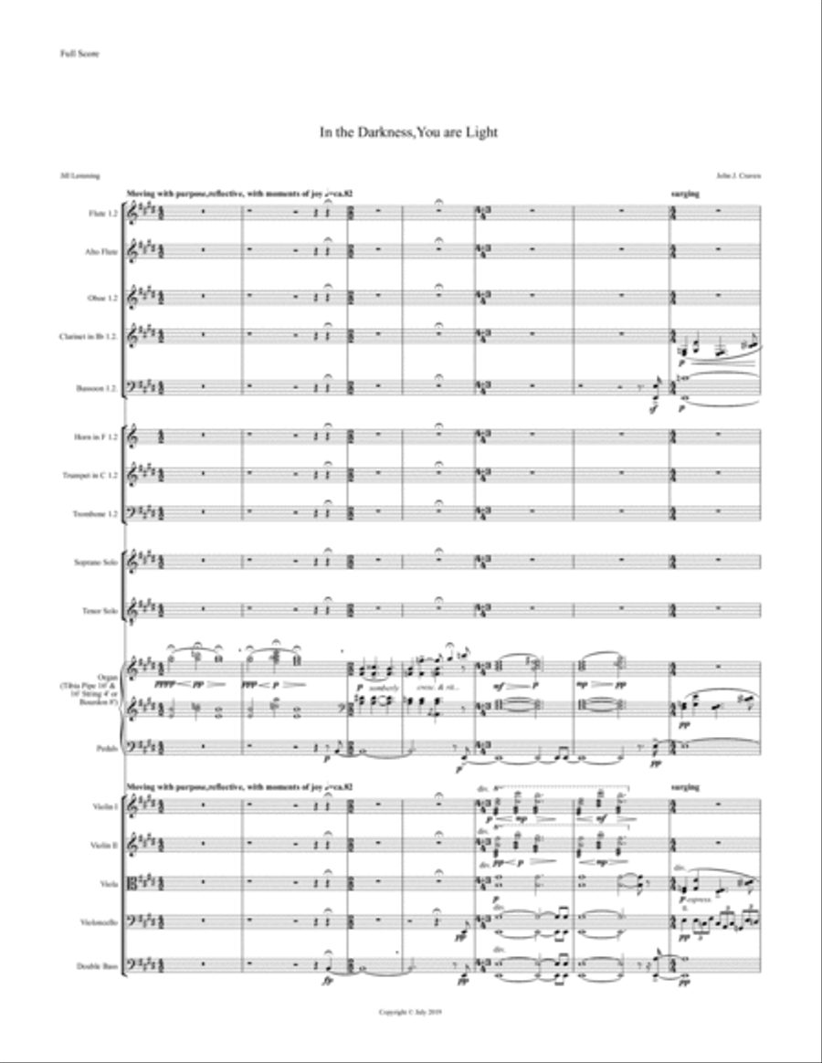 In the Darkness, You are Light Vocal Duet scores gallery preview page 3