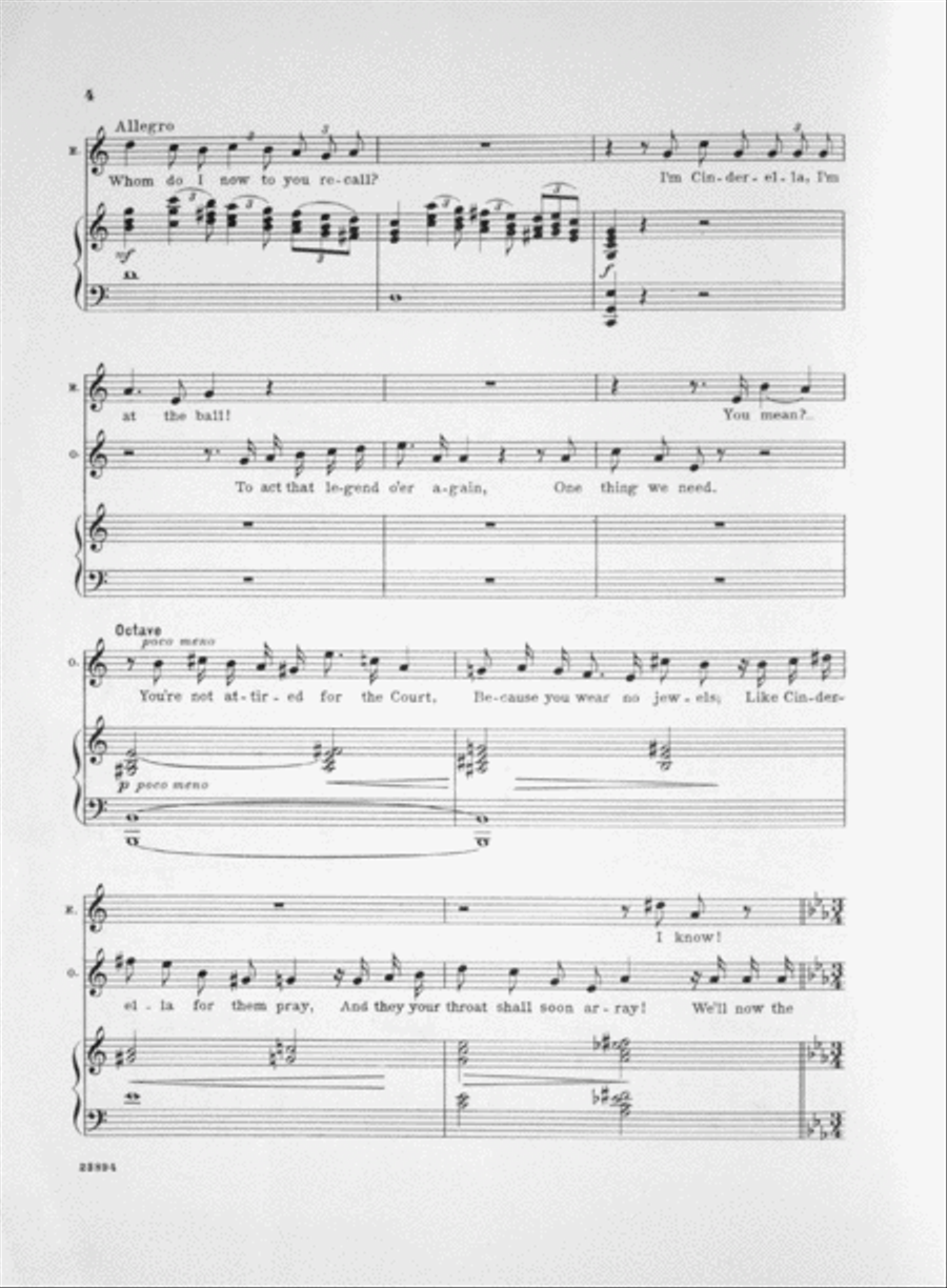 Cinderella Duet Voice scores gallery preview page 3