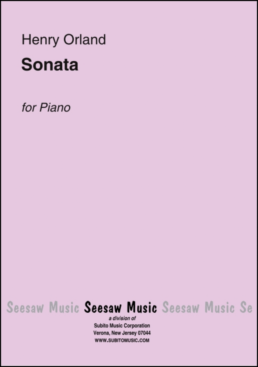 Sonata Harpsichord scores gallery preview page 1