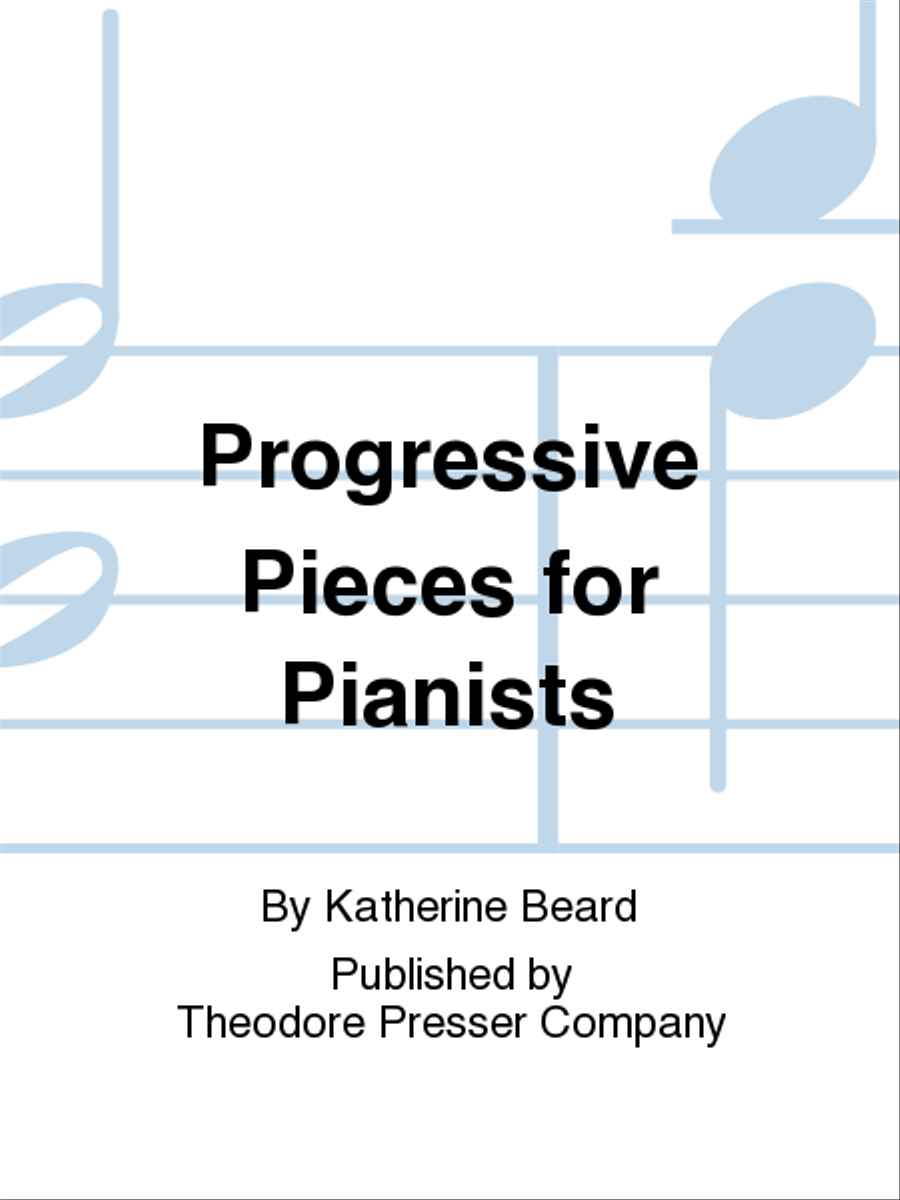 Progressive Pieces for Pianists, Part 1 Chamber Music scores gallery preview page 1