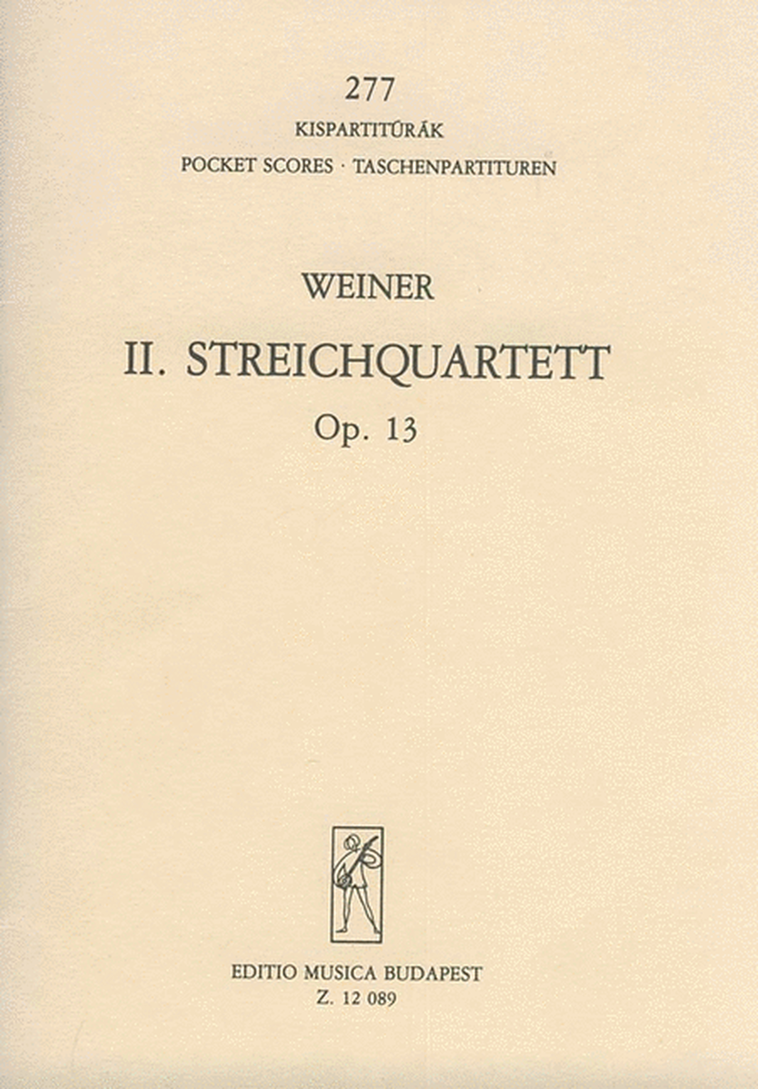 Streichquartett Nr. 2 op. 13