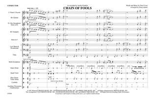Book cover for Chain of Fools: Score