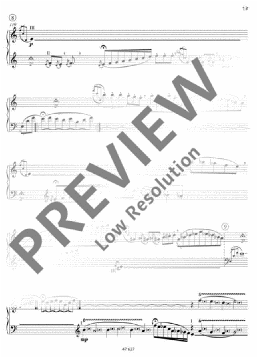 Cantus ad pacem Organ scores gallery preview page 14