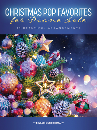 Book cover for Christmas Pop Favorites for Piano Solo
