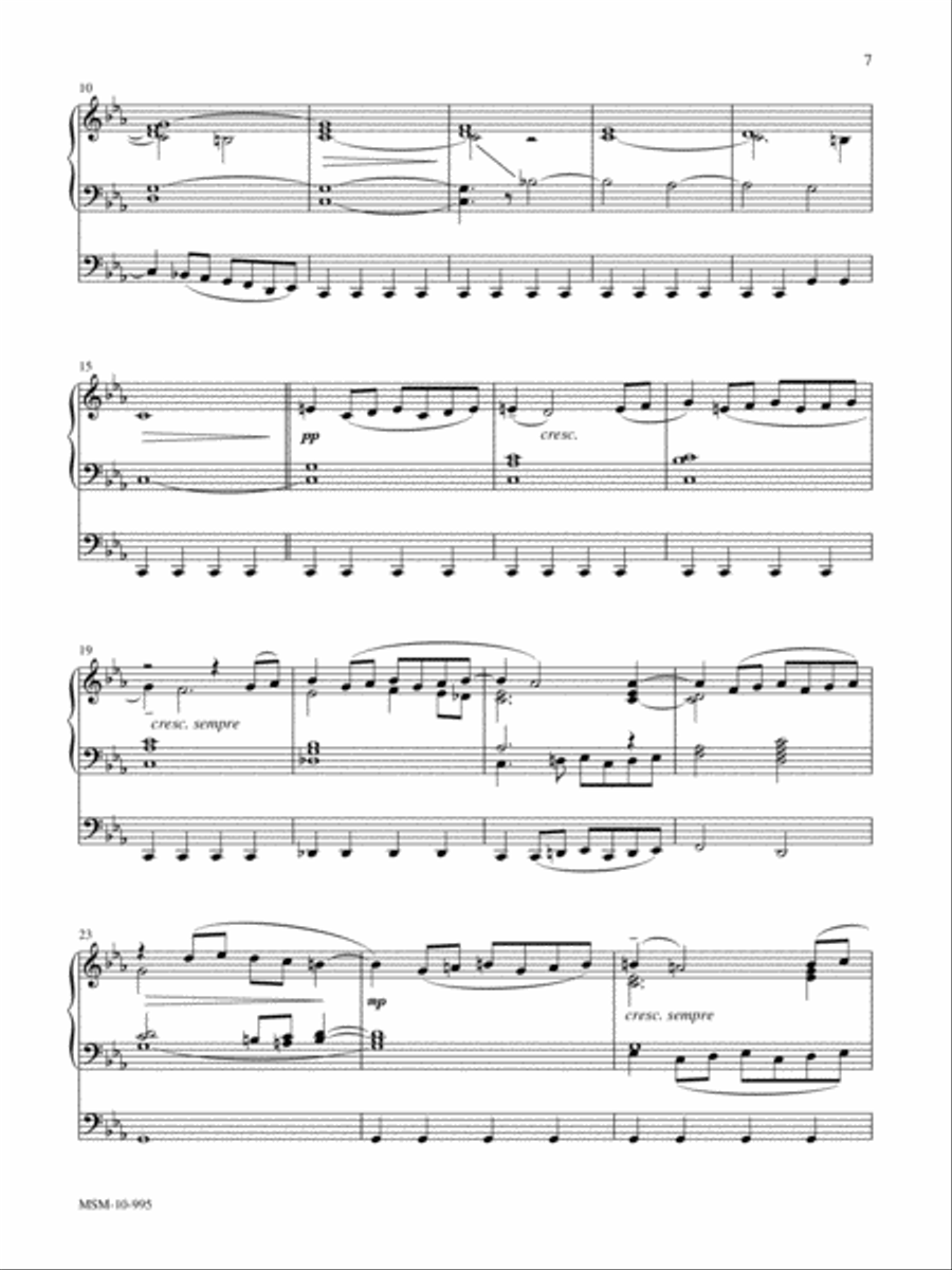 Marilyn Mason Music Library, Volume 6 Organ scores gallery preview page 4