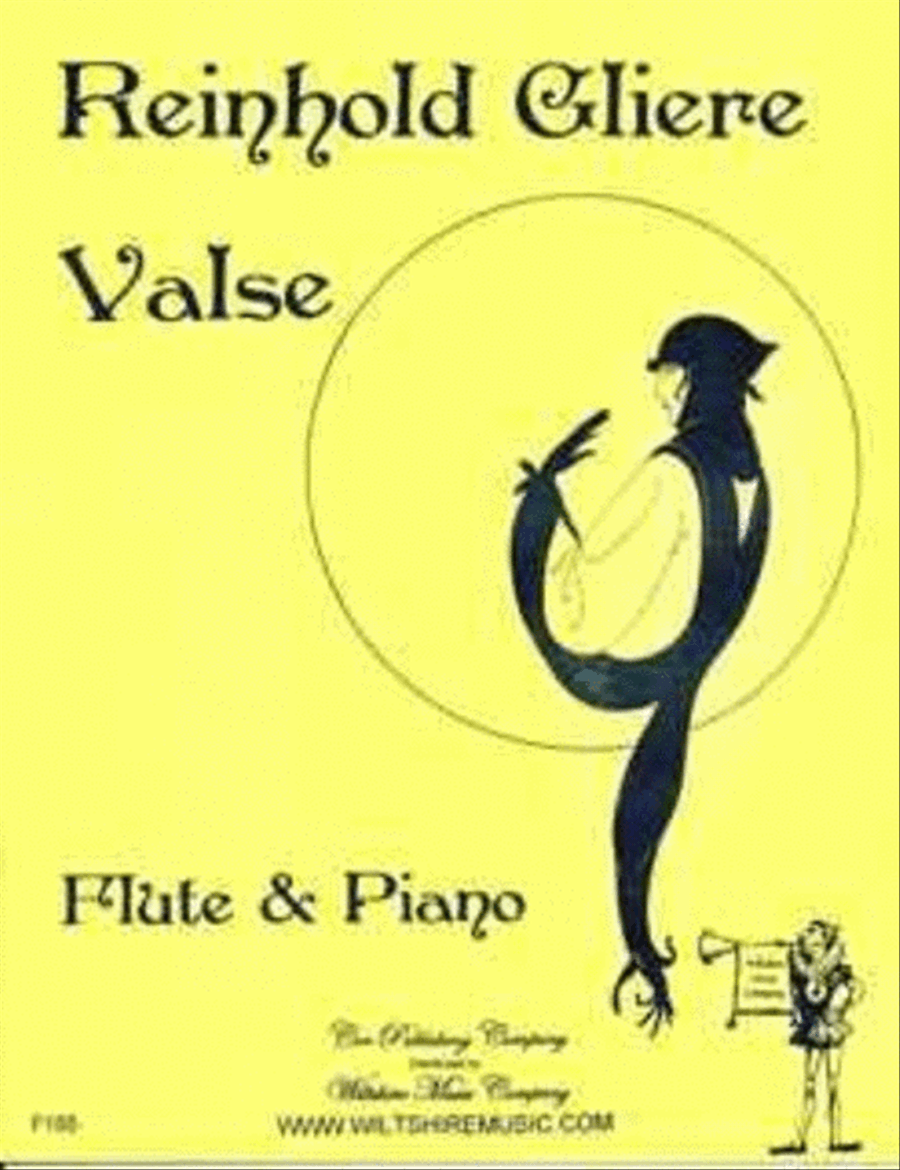 Valse Flute Solo scores gallery preview page 1