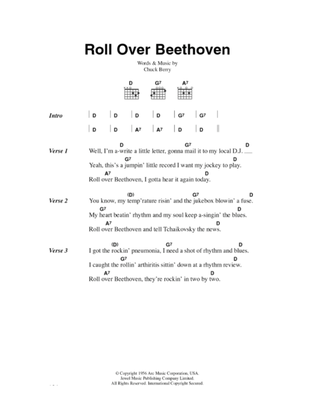 Book cover for Roll Over Beethoven