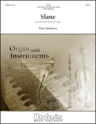 Slane No. 1 from Hymns for Harp and Organ