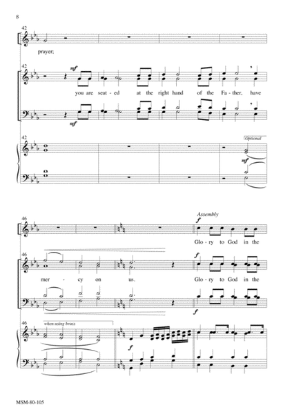 Festal Gloria (Choral Score) image number null