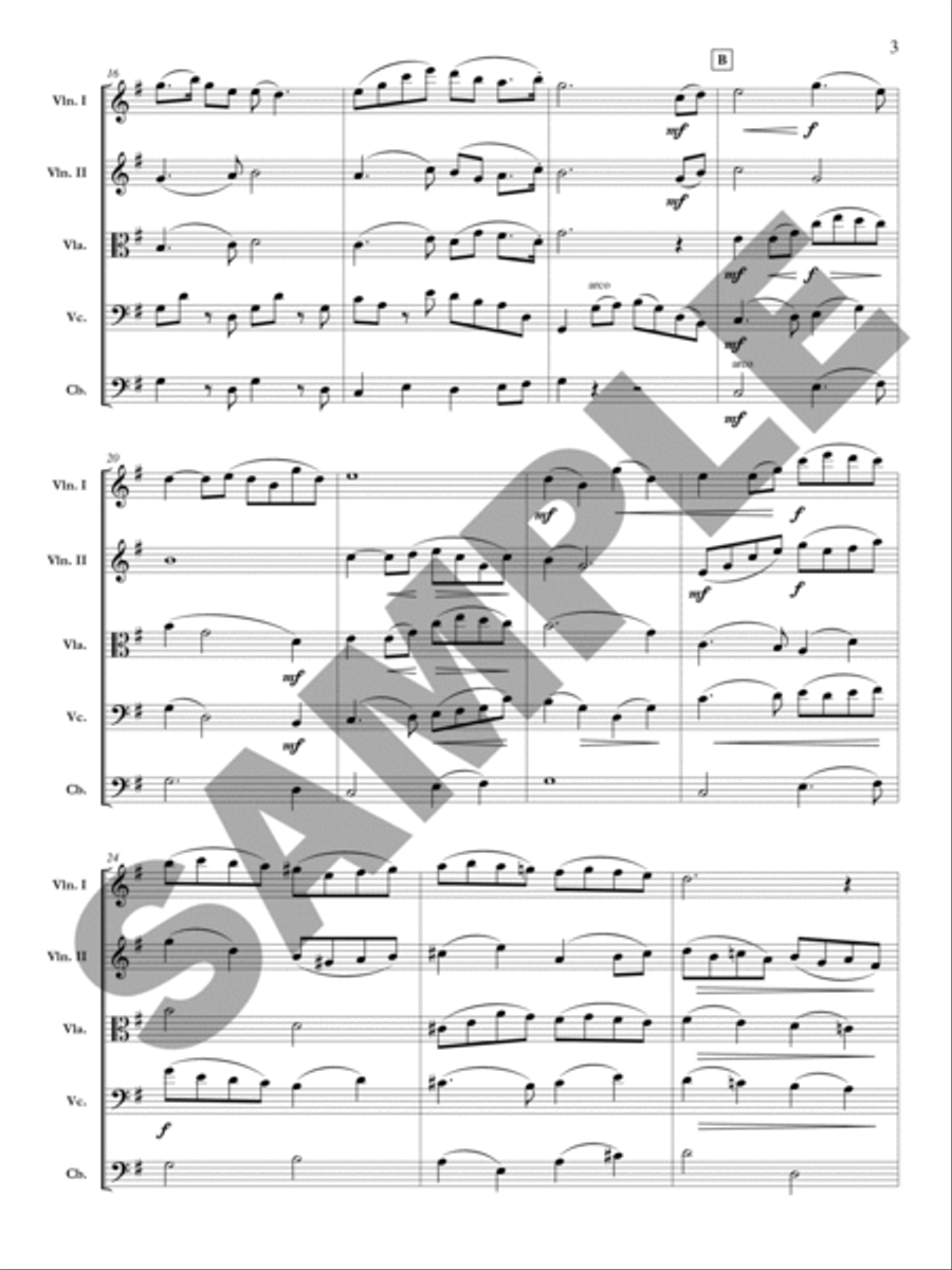 Ride that Chariot Orchestra scores gallery preview page 4