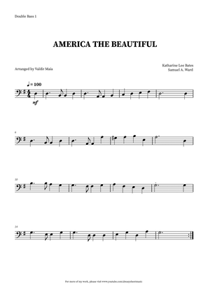 America The Beautiful - Double Bass