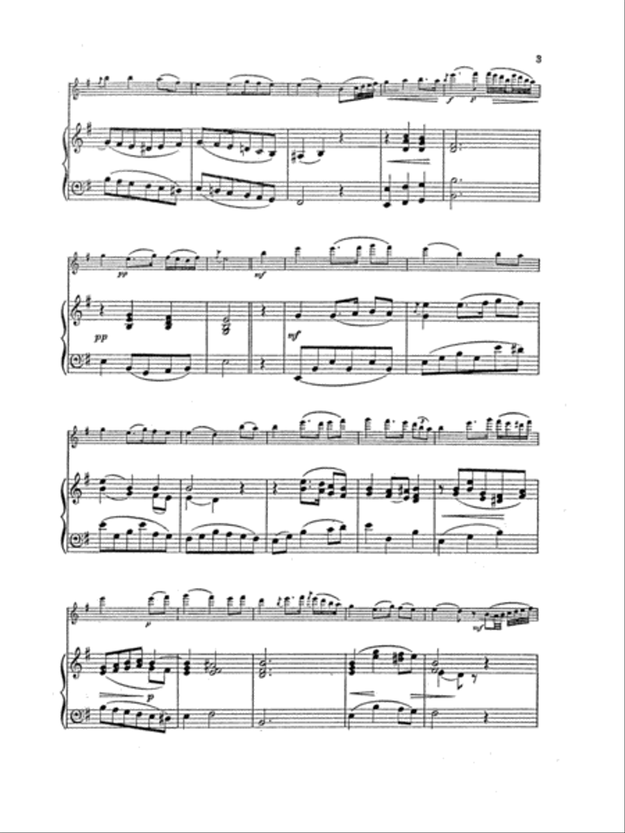 The Dear Irish Boy for Flute and Piano Flute Solo scores gallery preview page 4