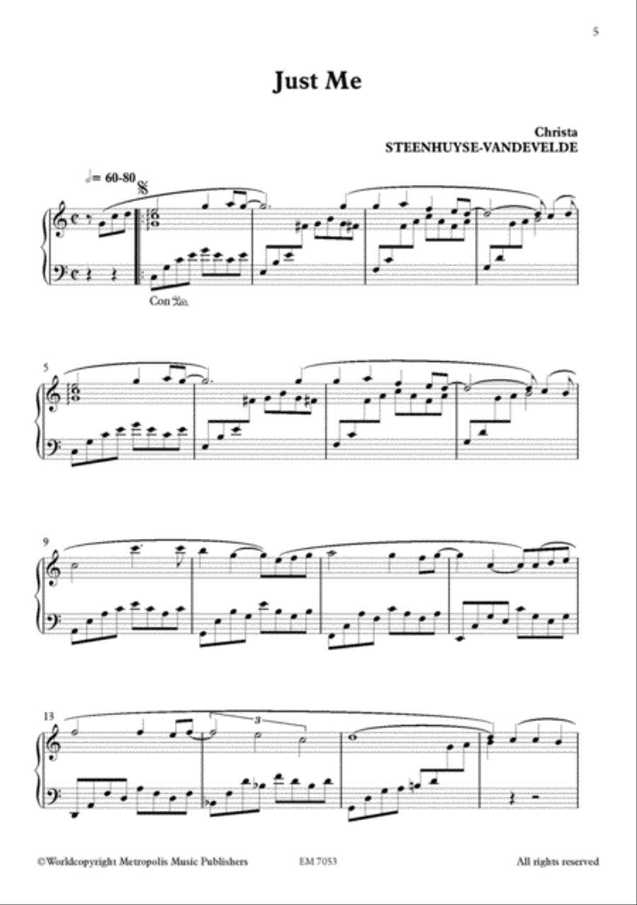 O Beautiful Day (Album) for Piano Solo Piano Solo scores gallery preview page 3