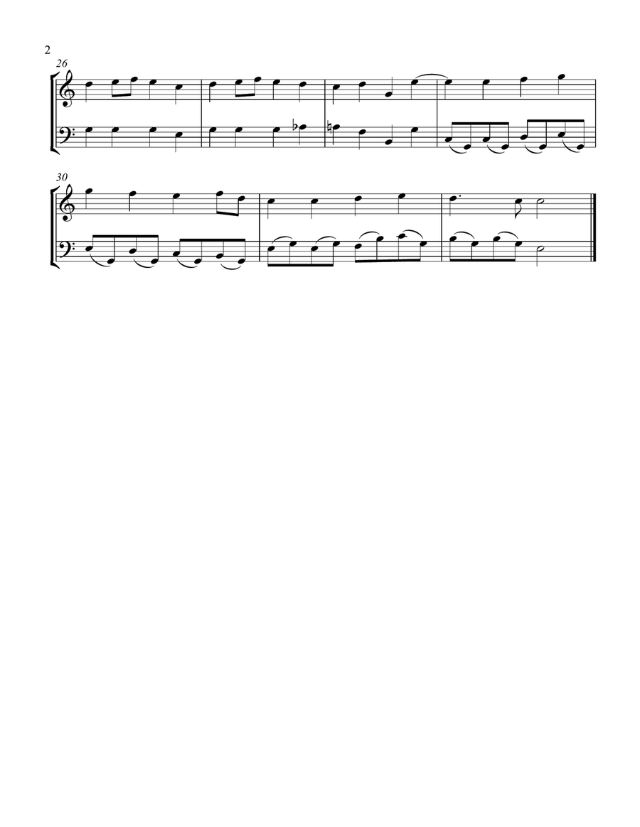 Wedding Collection for Violin & Cello Duet String Duet scores gallery preview page 5