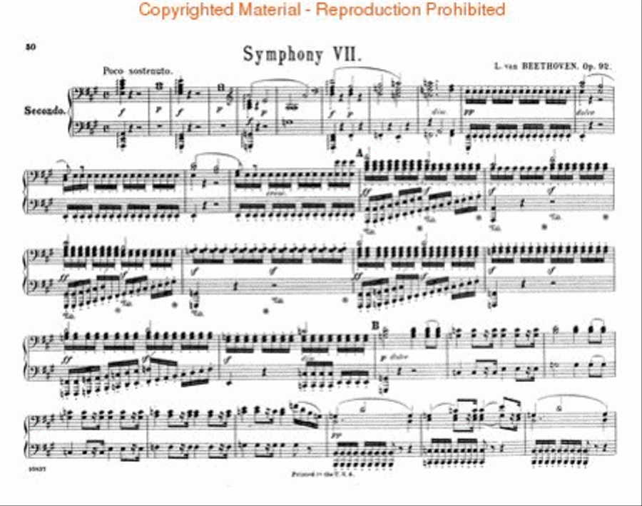 Symphonies – Book 2 (6–9) 1 Piano, 4-Hands scores gallery preview page 3