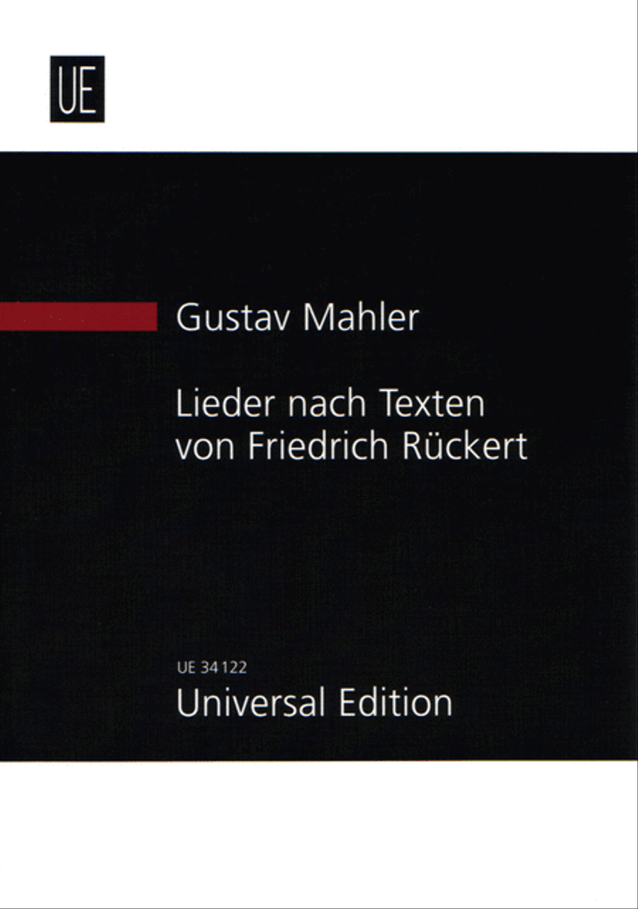 Lieder nach Texten von Friedrich Rückert Orchestra scores gallery preview page 1