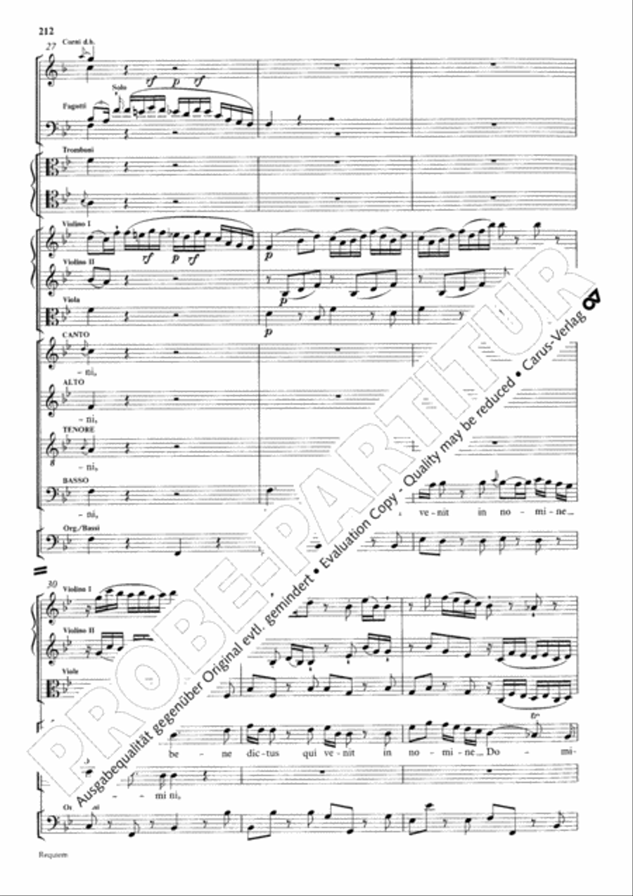 Requiem Requiem 4-Part scores gallery preview page 219