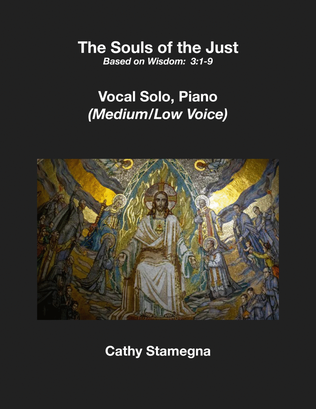 The Souls of the Just - Vocal Solo (Medium/Low Voice), Piano