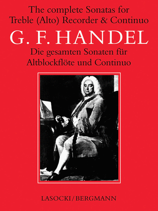 Book cover for Complete Sonatas Recorder