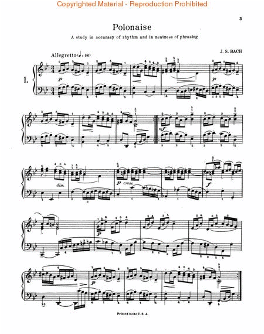 First Lessons in Bach – Book 2 Piano Method scores gallery preview page 2