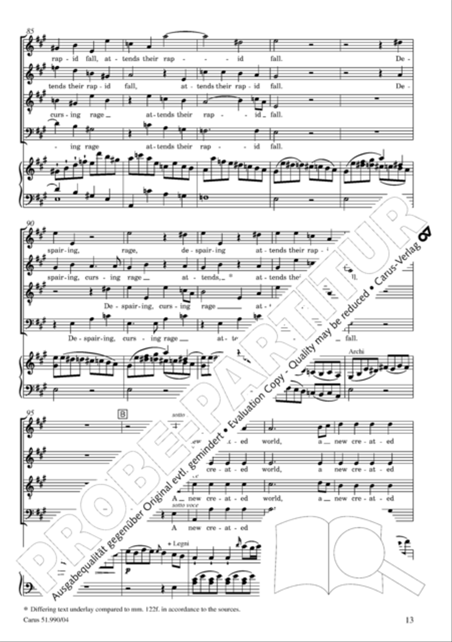 The Creation 4-Part scores gallery preview page 14