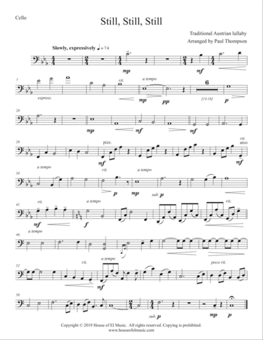 Still, Still, Still - String Quartet String Quartet scores gallery preview page 5
