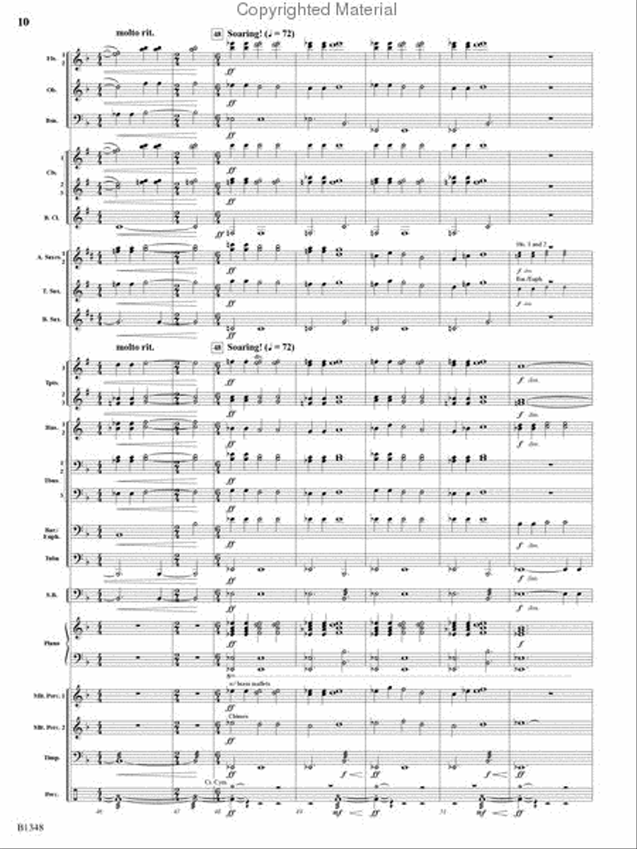 Waves Concert Band scores gallery preview page 9