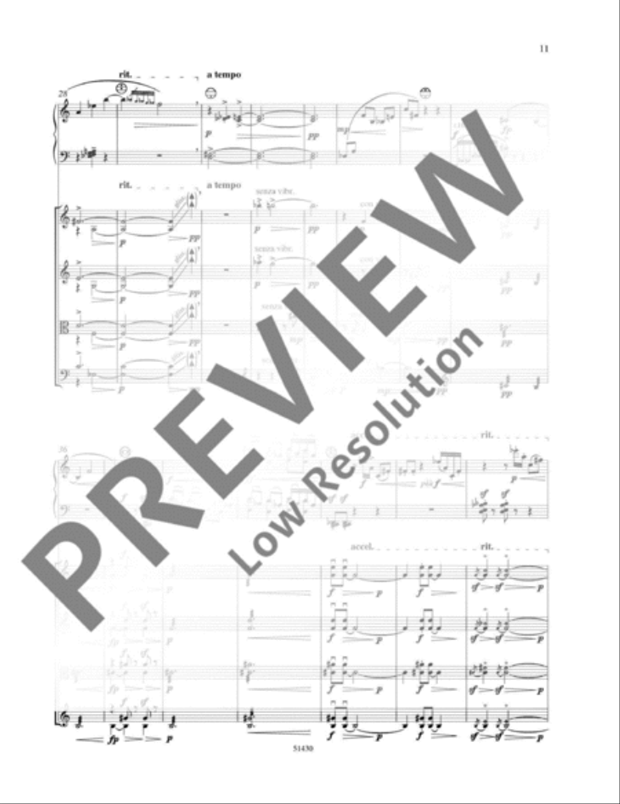 Tripartita Tripartita String Quartet scores gallery preview page 12