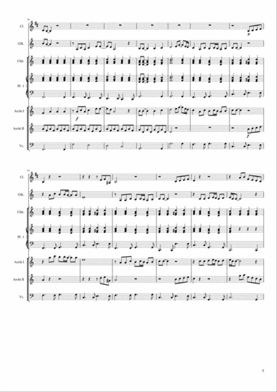 Imagine Imagine Clarinet scores gallery preview page 5