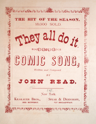 They All Do It. Comic Song