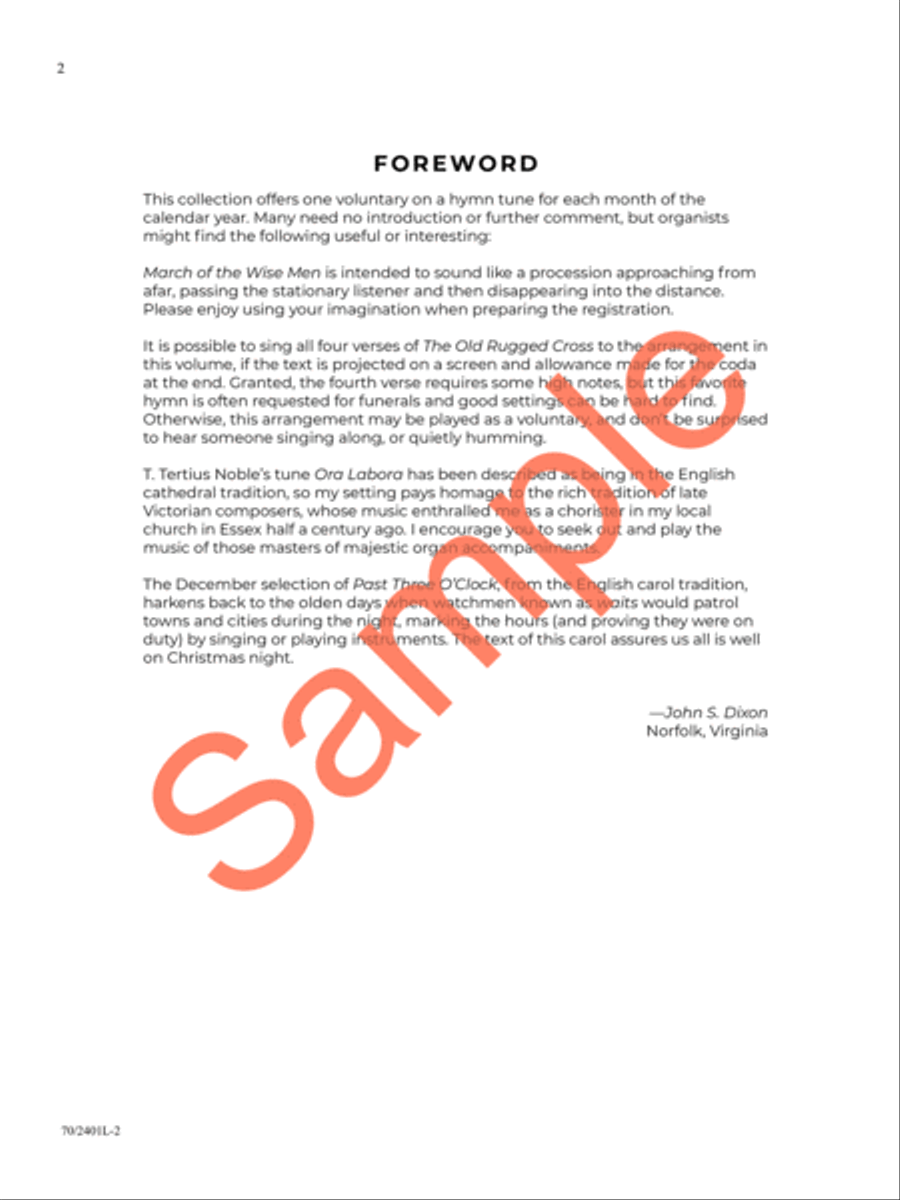 A Circle of Seasons Organ Solo scores gallery preview page 3