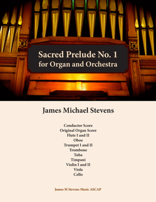 Sacred Prelude No. 1 for Organ and Orchestra