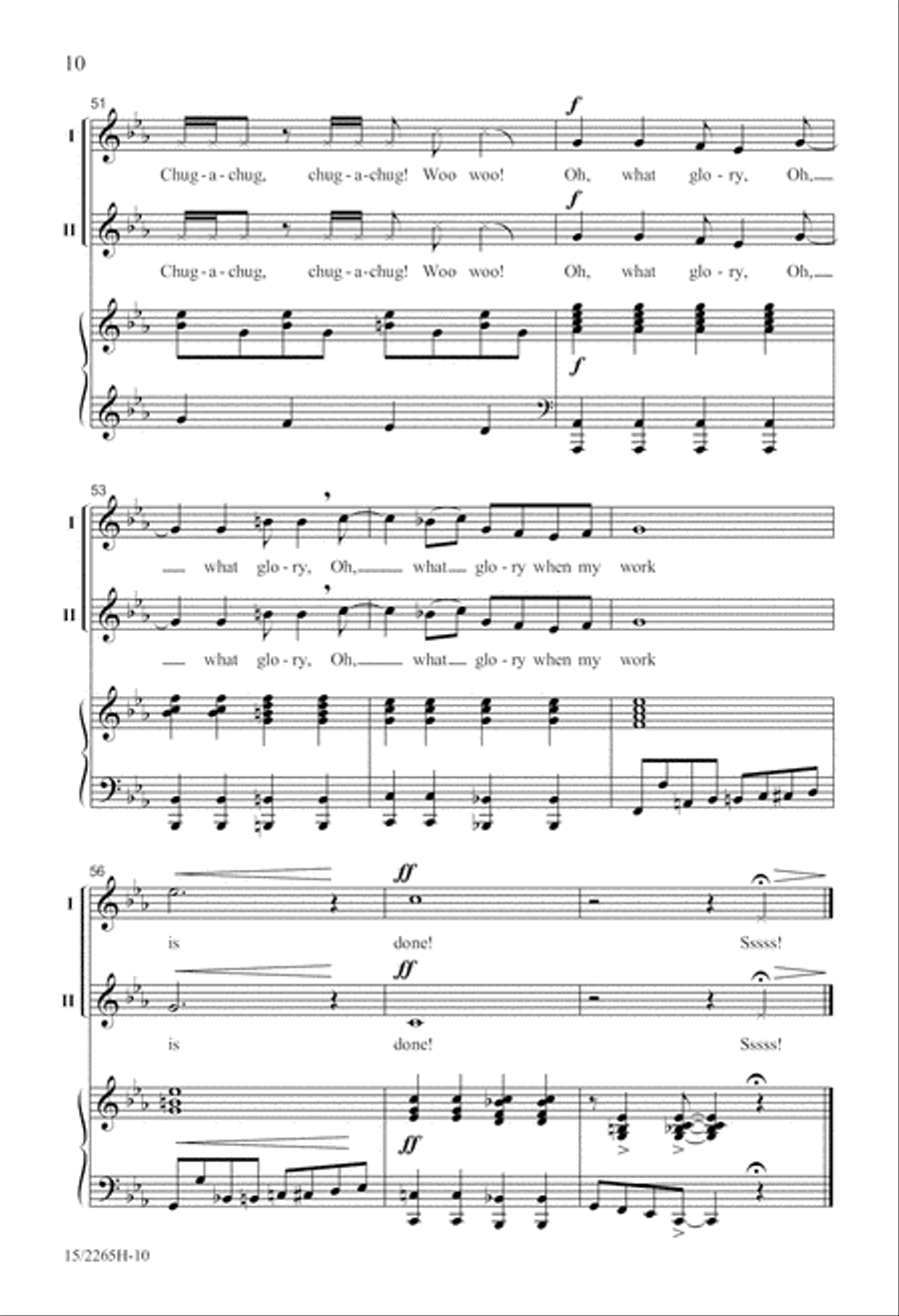 Fun Train 2-Part scores gallery preview page 11