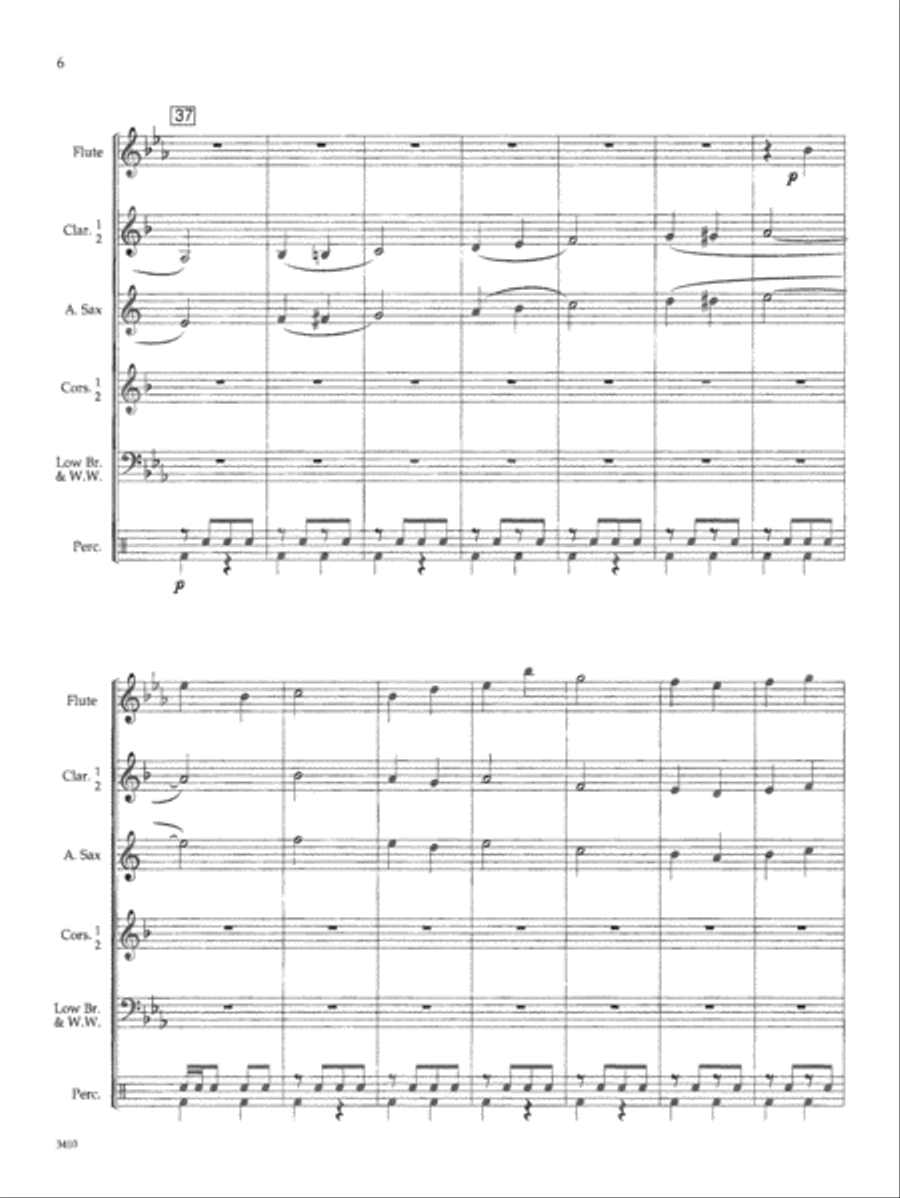 The Challenger: Score Concert Band scores gallery preview page 5