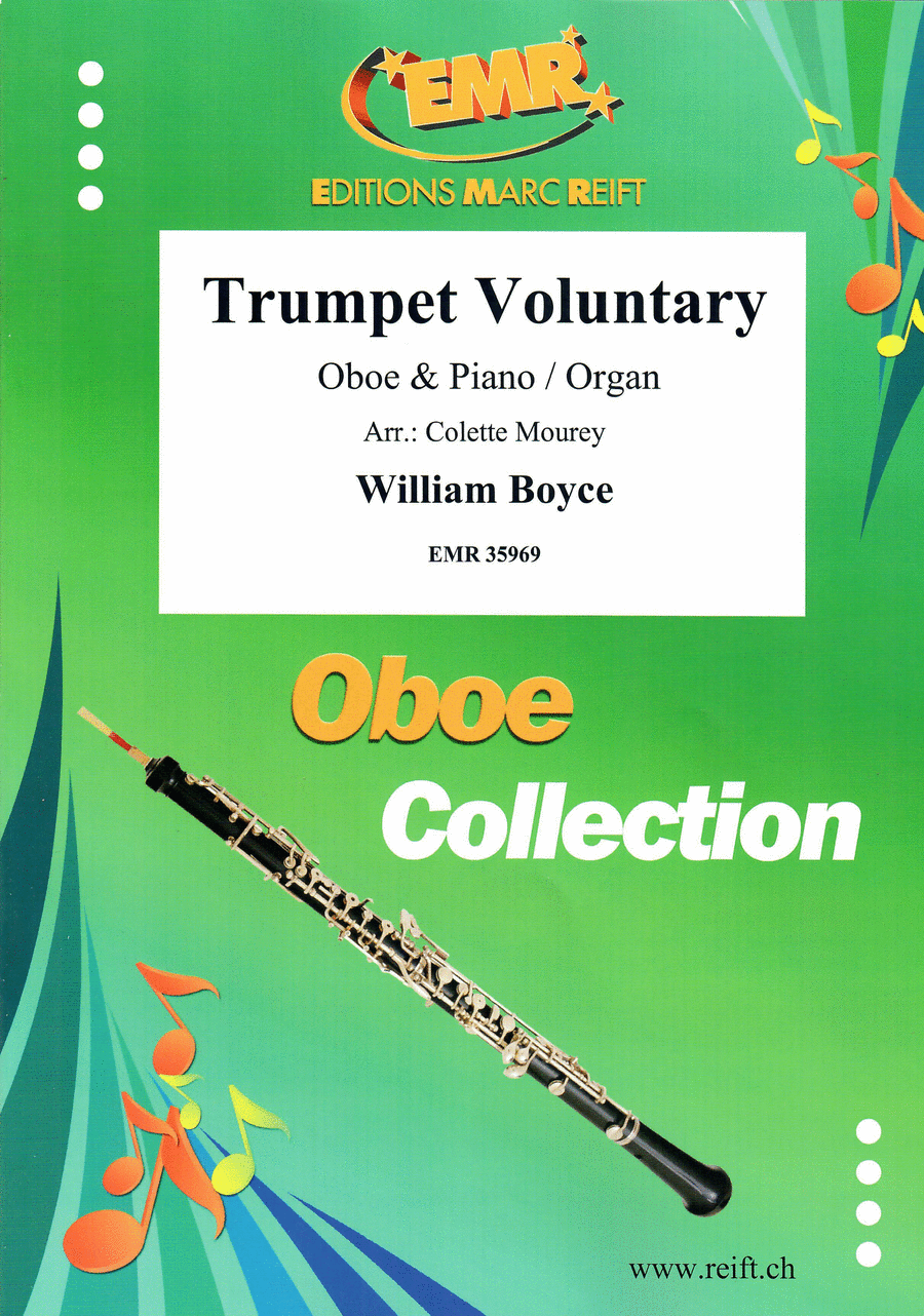 Trumpet Voluntary Organ scores gallery preview page 1