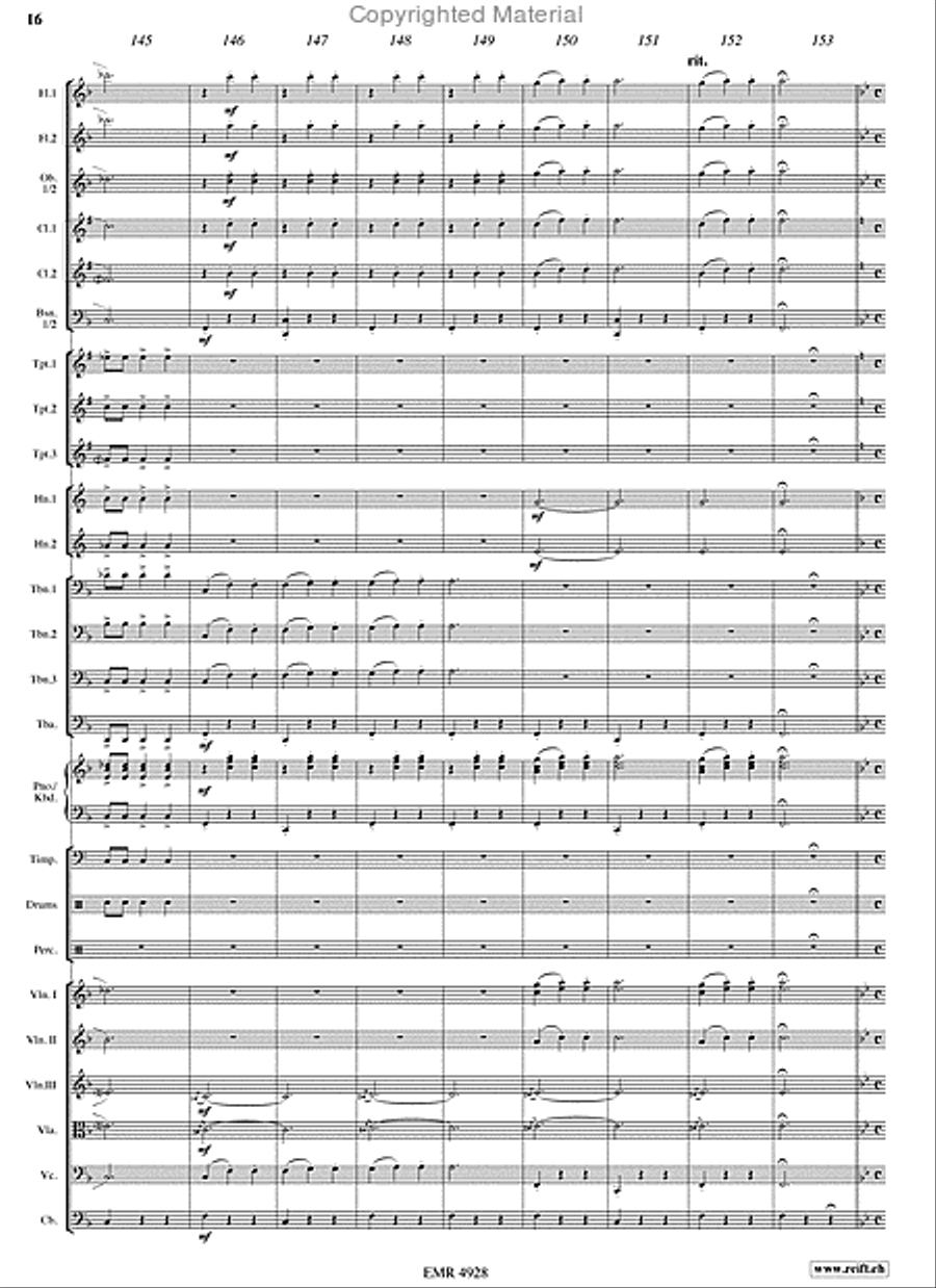 Fiddler On The Roof Orchestra scores gallery preview page 16