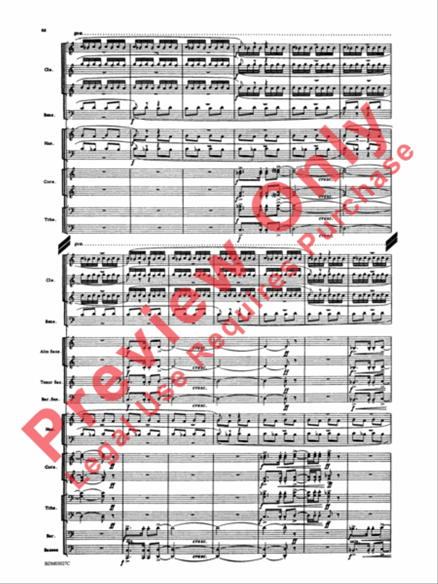 La Fiesta Mexicana La Fiesta Mexicana Concert Band scores gallery preview page 71