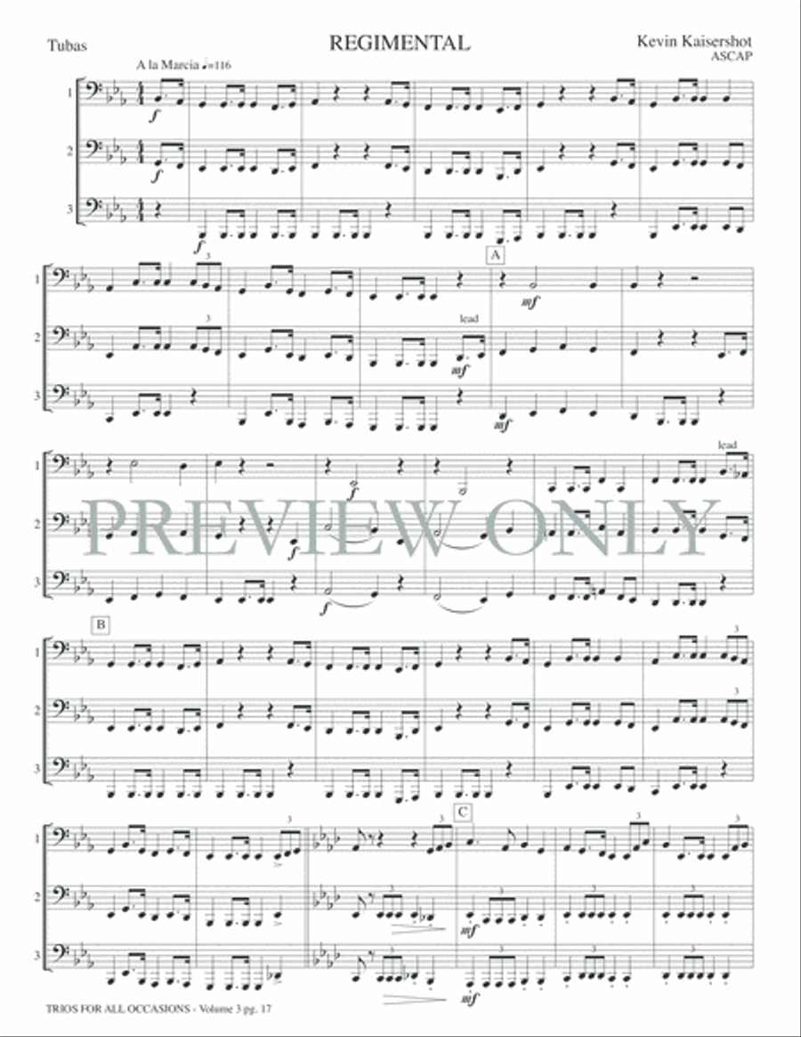 Trios for All Occasions Small Ensemble scores gallery preview page 19