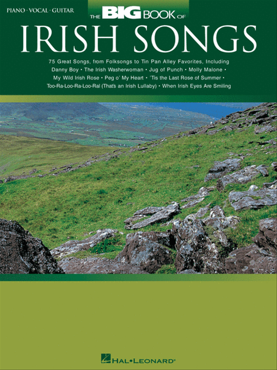 The Big Book of Irish Songs Piano, Vocal, Guitar scores gallery preview page 1