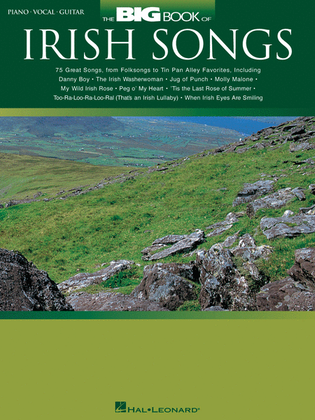 Book cover for The Big Book of Irish Songs