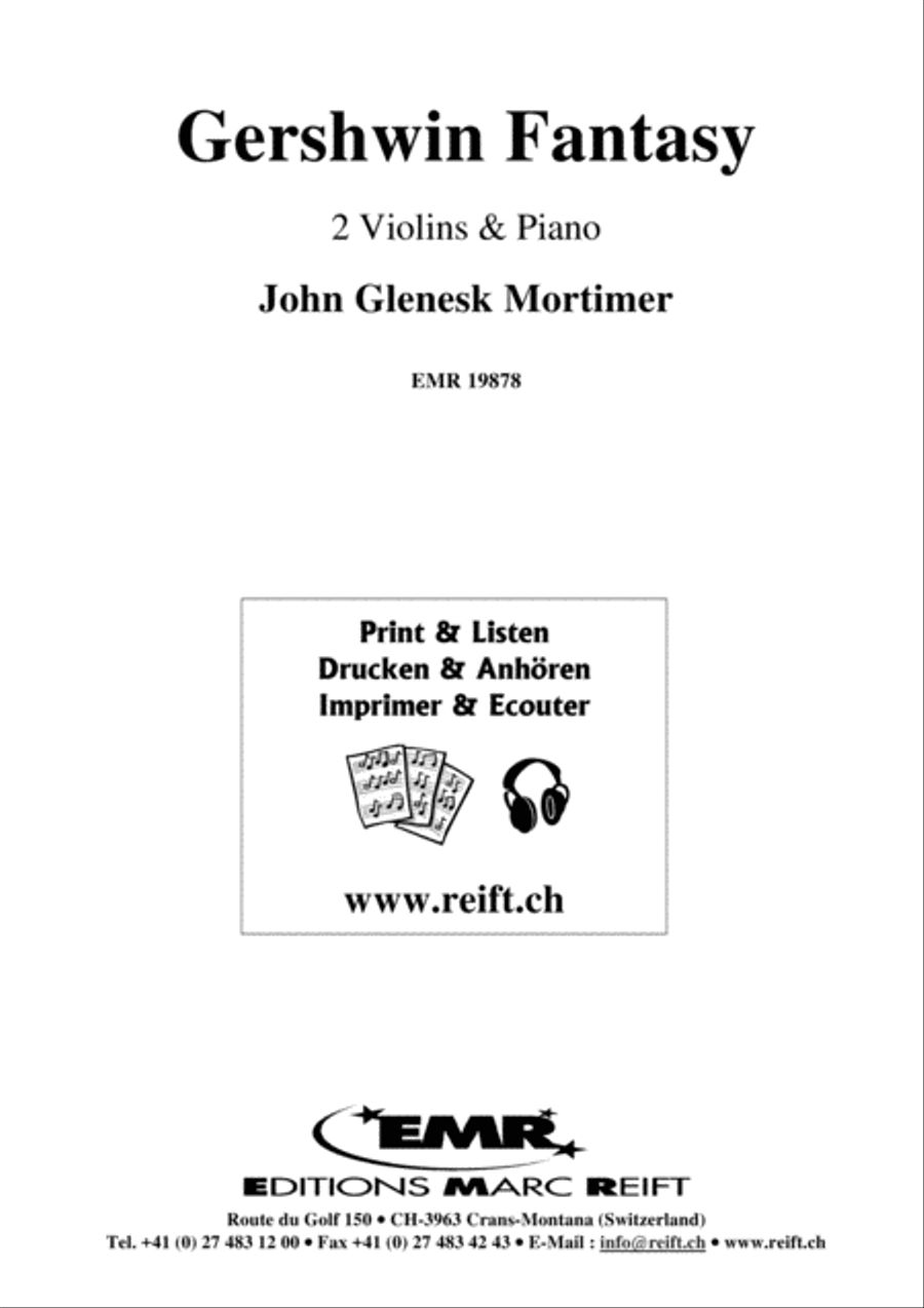 Gershwin Fantasy Gershwin Fantasy Violin scores gallery preview page 2