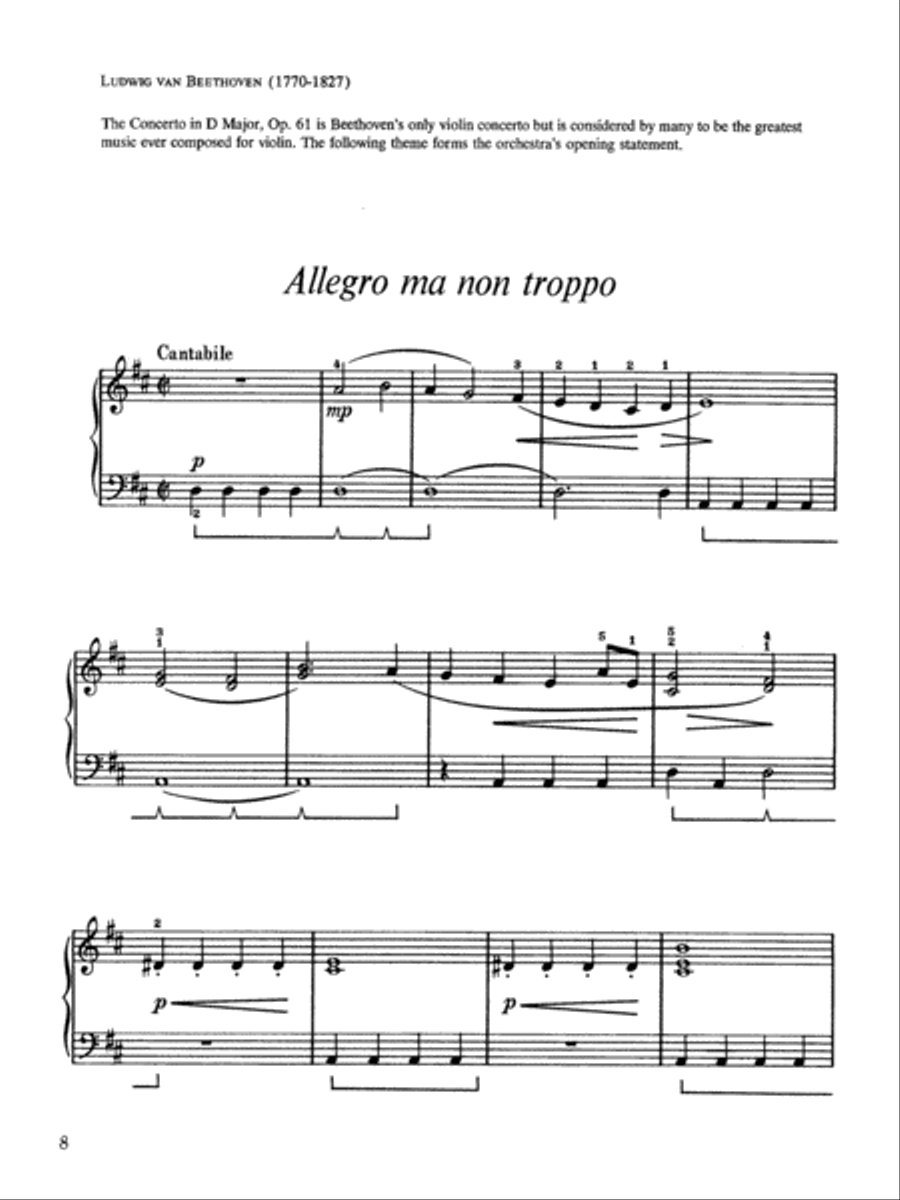 Themes from Masterworks, Book 3 Voice scores gallery preview page 8