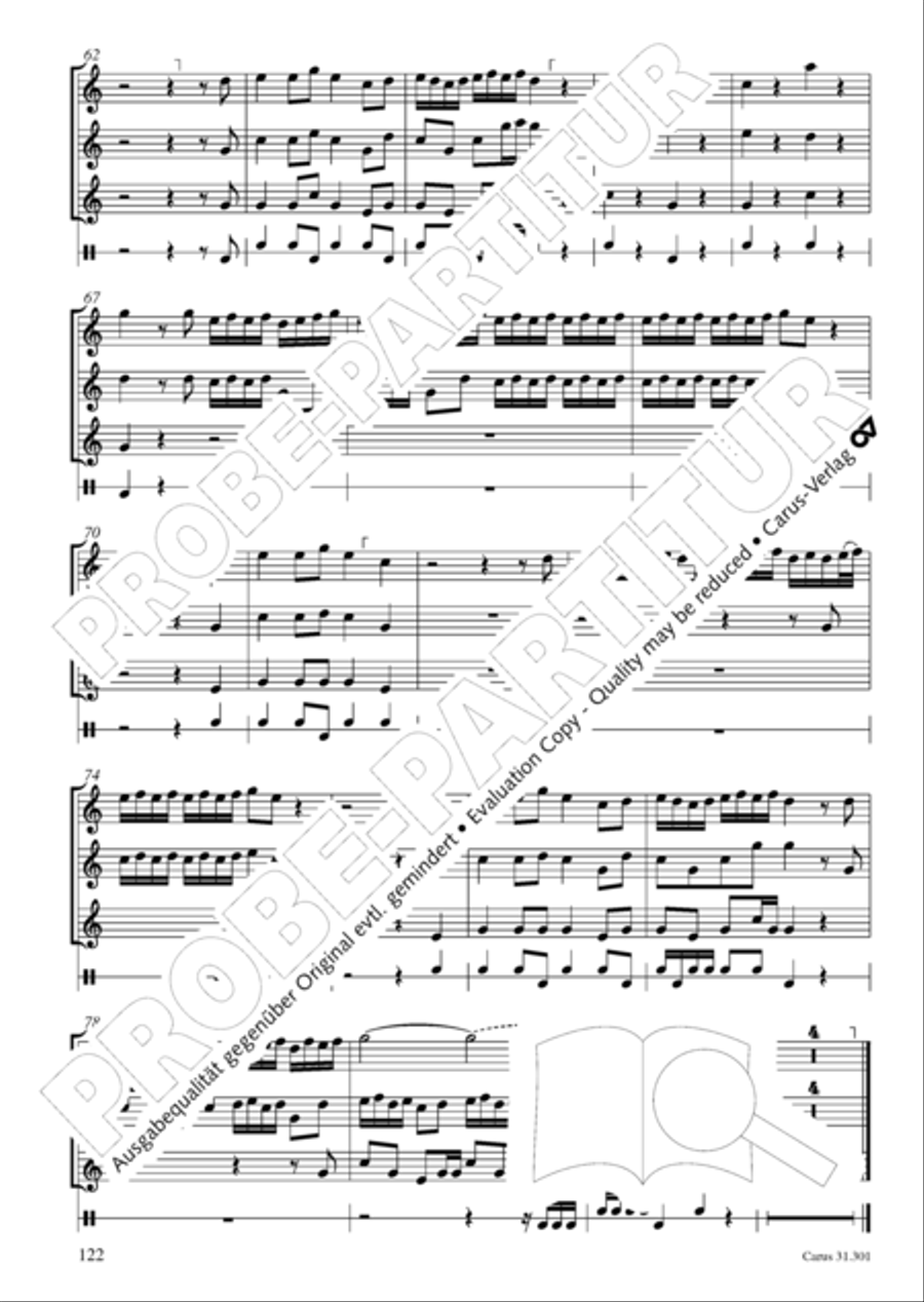 Bach for Brass 1: Cantatas I Voice scores gallery preview page 131